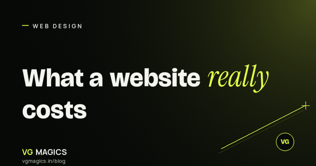 How Much Does a Website Cost in India in 2026?